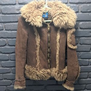 Faux Fur Jacket International Corp XS